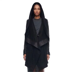 SKINGRAFT Hooded Wool Coat